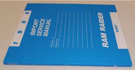 1988 Werkstatthandbuch DODGE RAM RIDER Vol. 2 Electrical
