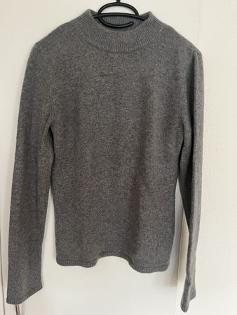 H&M Kaschmir Pullover, Grösse S, Grau - Top Zustand!