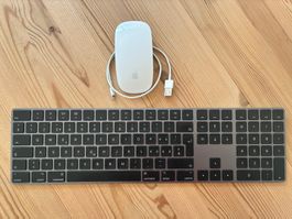 Mac Tastatur und Maus, mit Ziffernblock CH