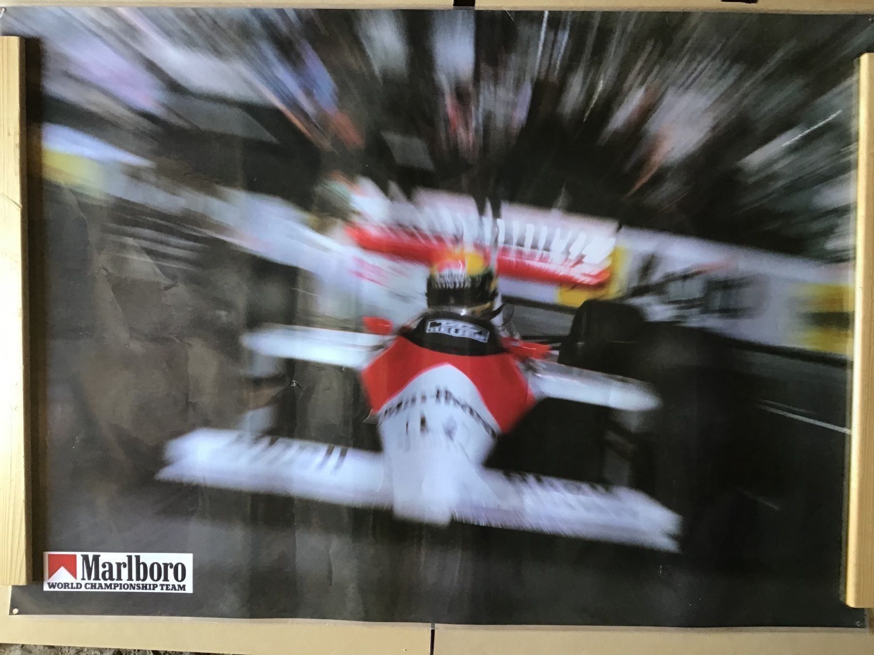 Poster & Bilder: Publicité Ayrton Senna – Gebraucht aus Némiaz (Chamoson) von Patoshi 6
