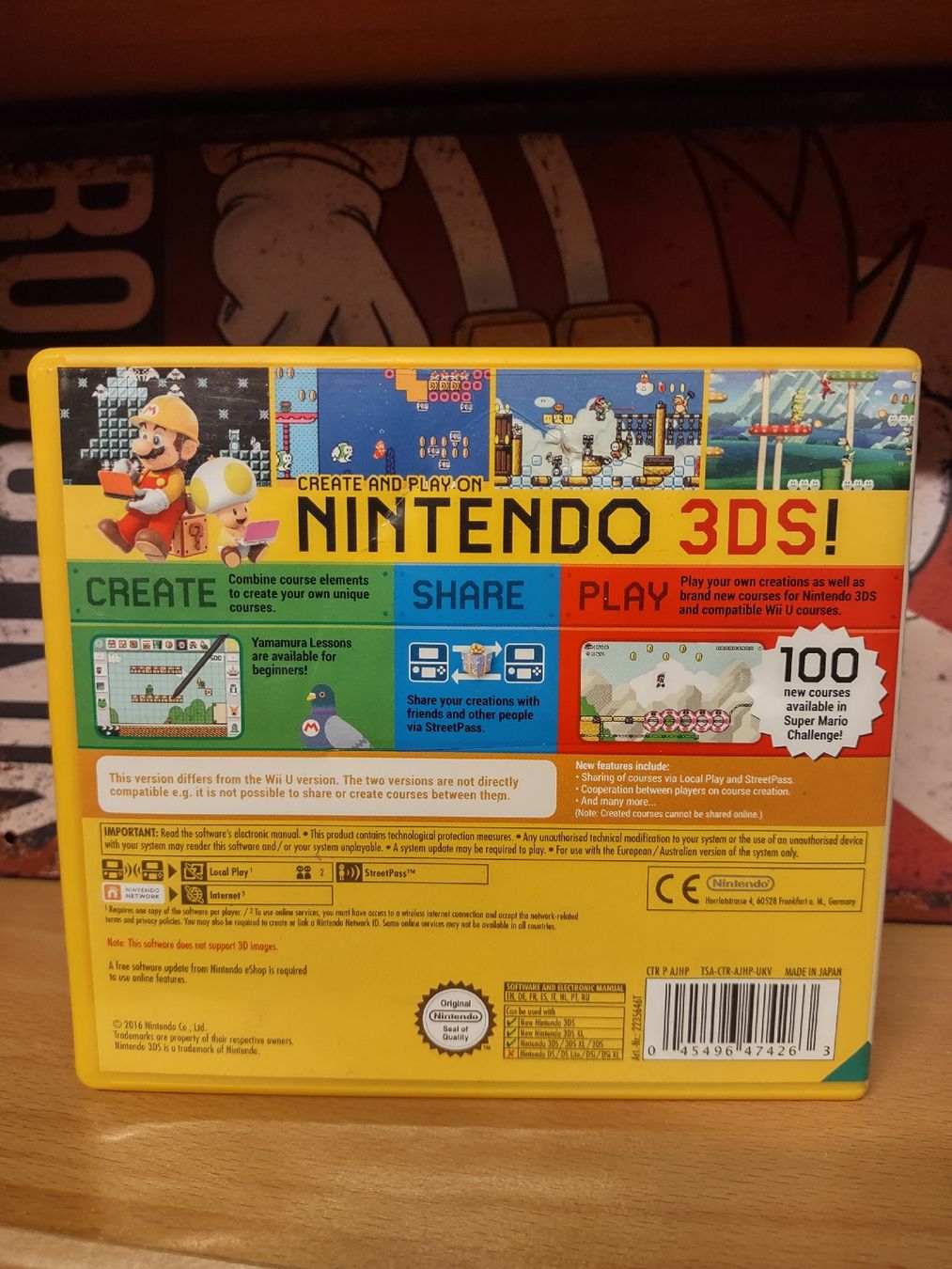 Nintendo Spiele: Super Mario Maker 3DS - Jeu complet en bon état! – Gebraucht aus fribourg von GameSpot 1