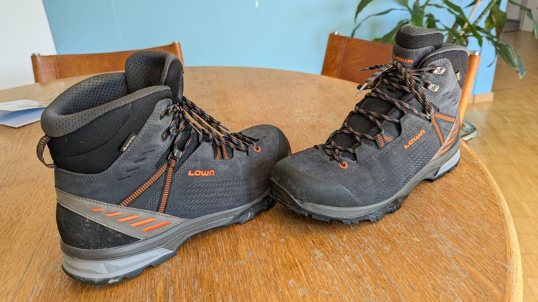 Lowa Herrenschuhe: LOWA Wanderschuhe Gr. 46 Grau – Gebraucht aus Zürich von seb_6568 2