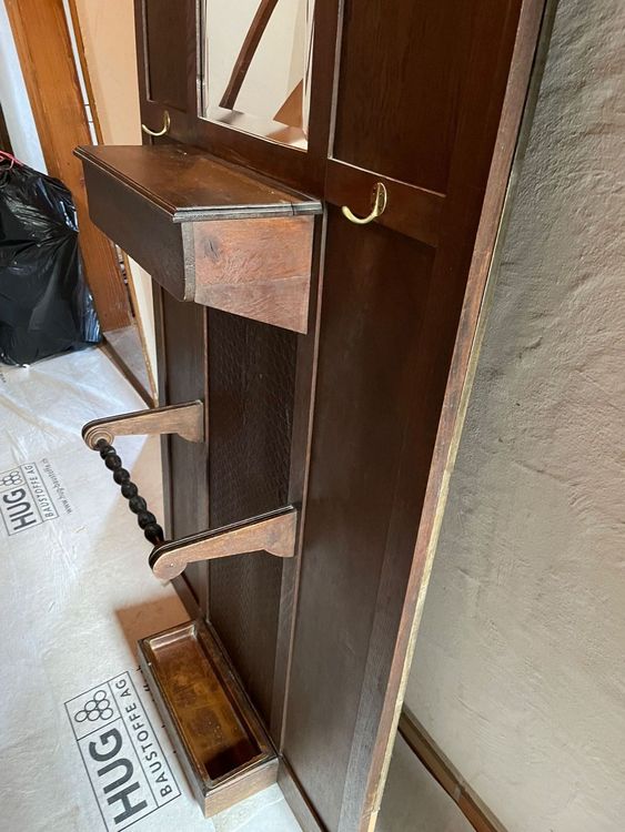 Antike Garderobe mit Schirmständer Kaufen auf Ricardo