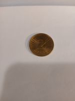 Pièce de 2 denars de Macédoine du Nord, année 2001