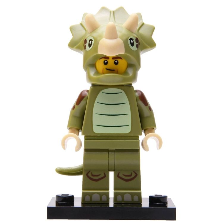 08 TRICERATOPS COSTUME FAN LEGO MINIFIGURE 71045 Serie 25 | Kaufen auf ...