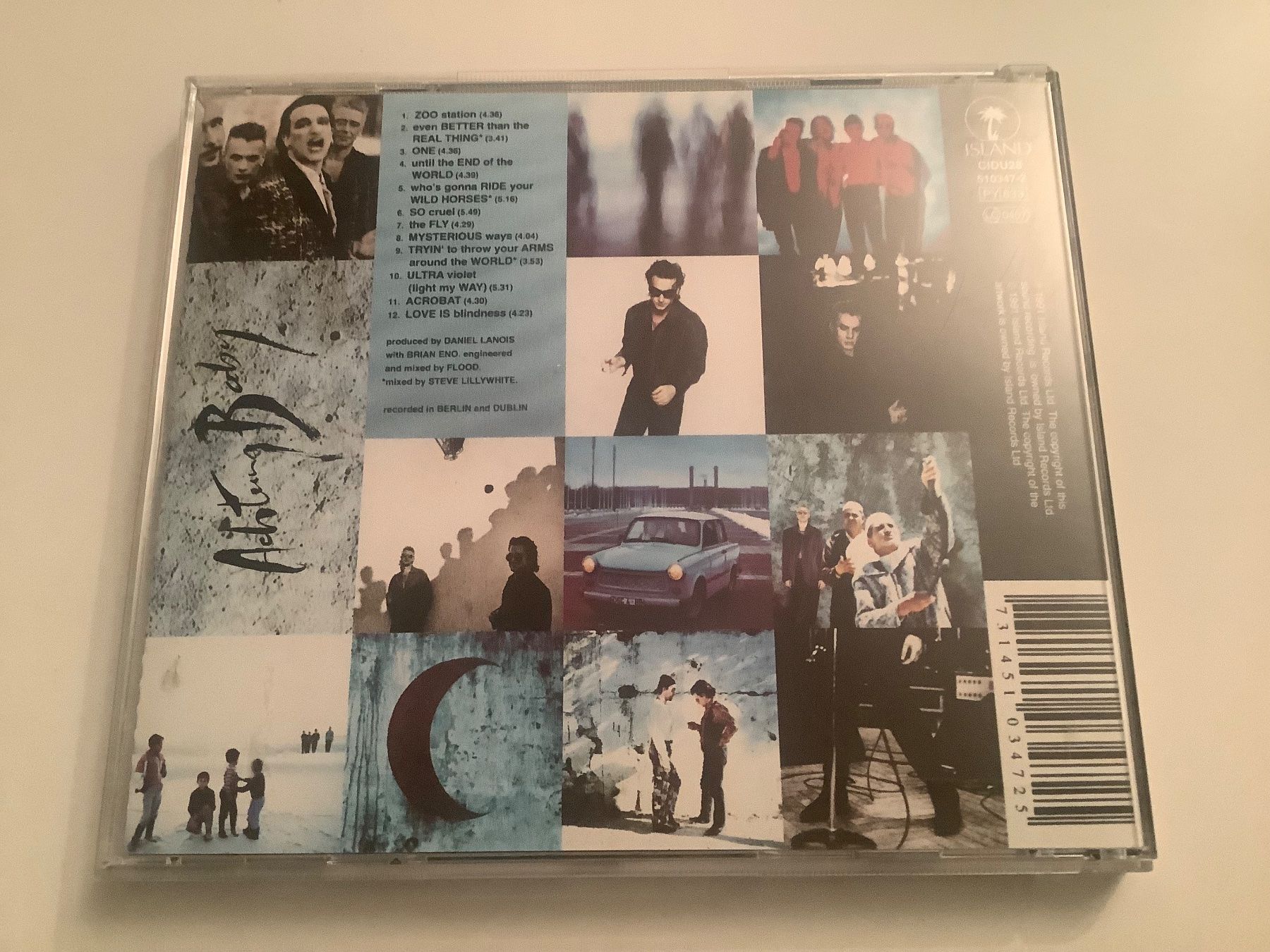 CDs: U 2 / Achtung Baby / 1991 – Gebraucht aus Dübendorf von Shreck 1
