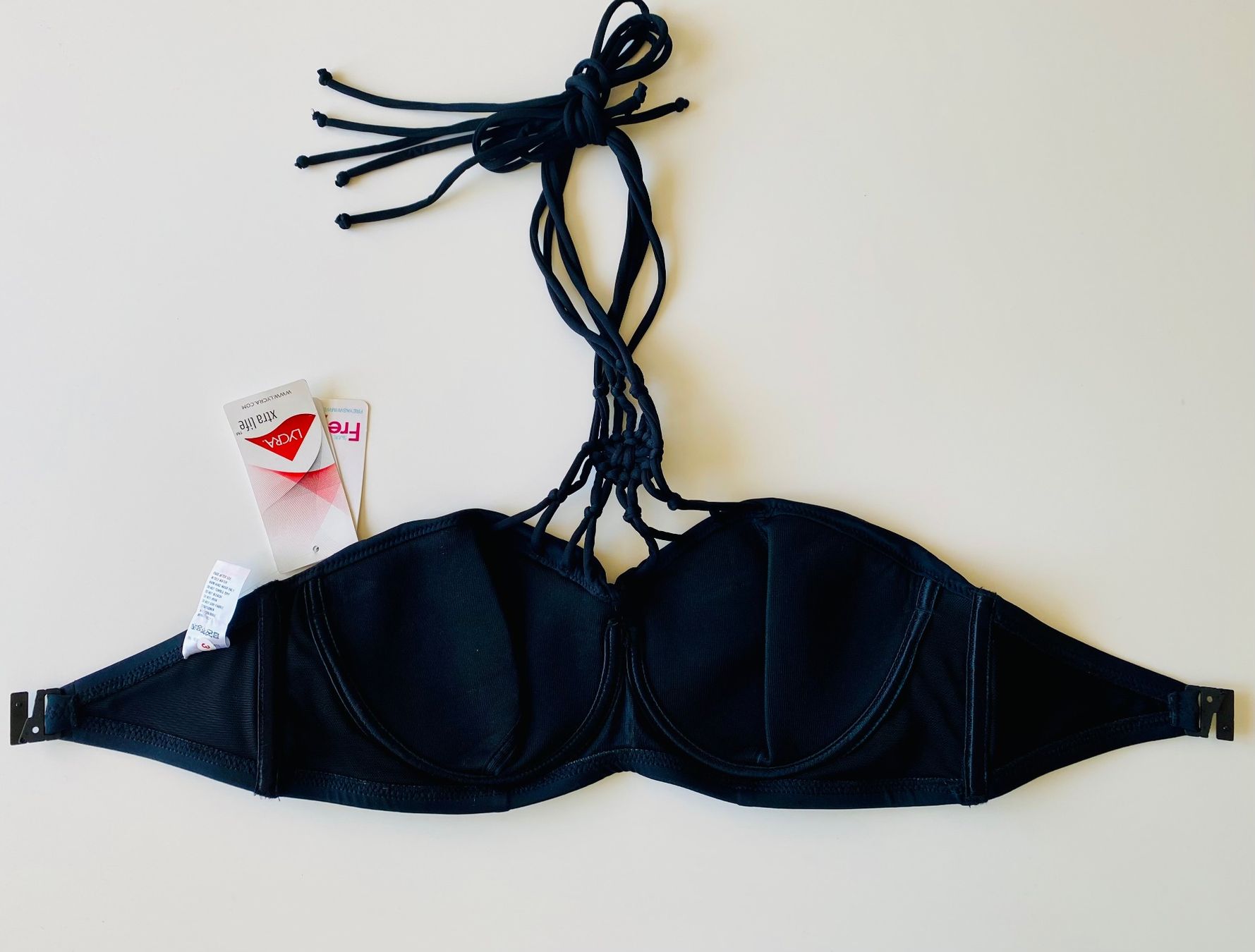 Costumi da bagno & Bikini: Top de bikini Freya macrame noir  65 E    NEU! – Nuovo e nell'imballaggio originale da Peseux venduto da Gilloss 7