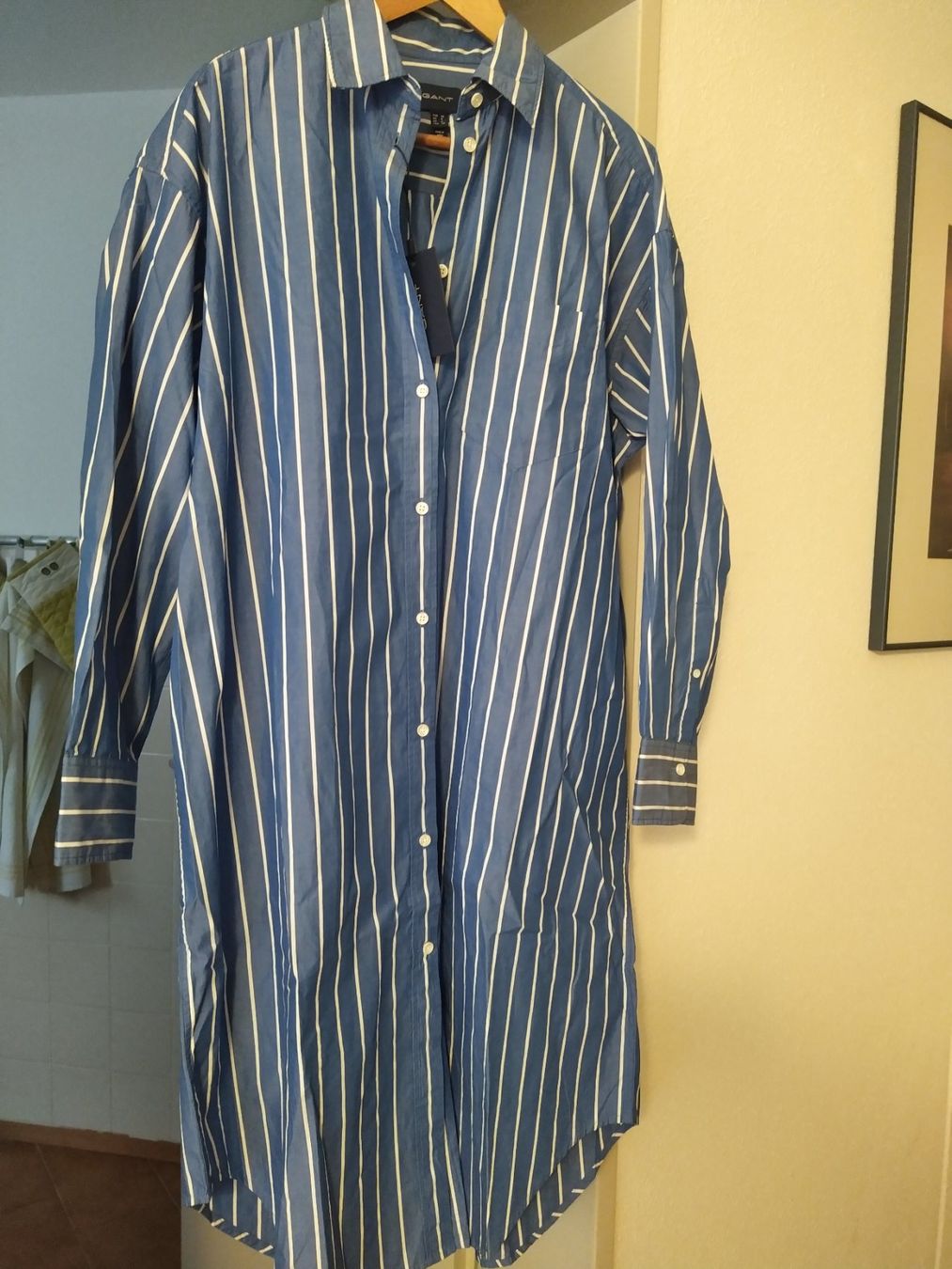 Gant Vestiti: GANT scamiciato a righe blu NUOVO – Nuovo e nell'imballaggio originale da Figino venduto da Palotta 2