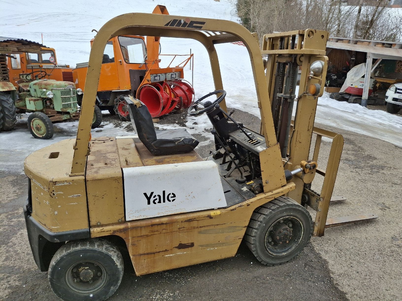 Chariots à fourches & chariots élévateur: Stapler Yale – D'occasion à Oberiberg par Erich_Marty 7