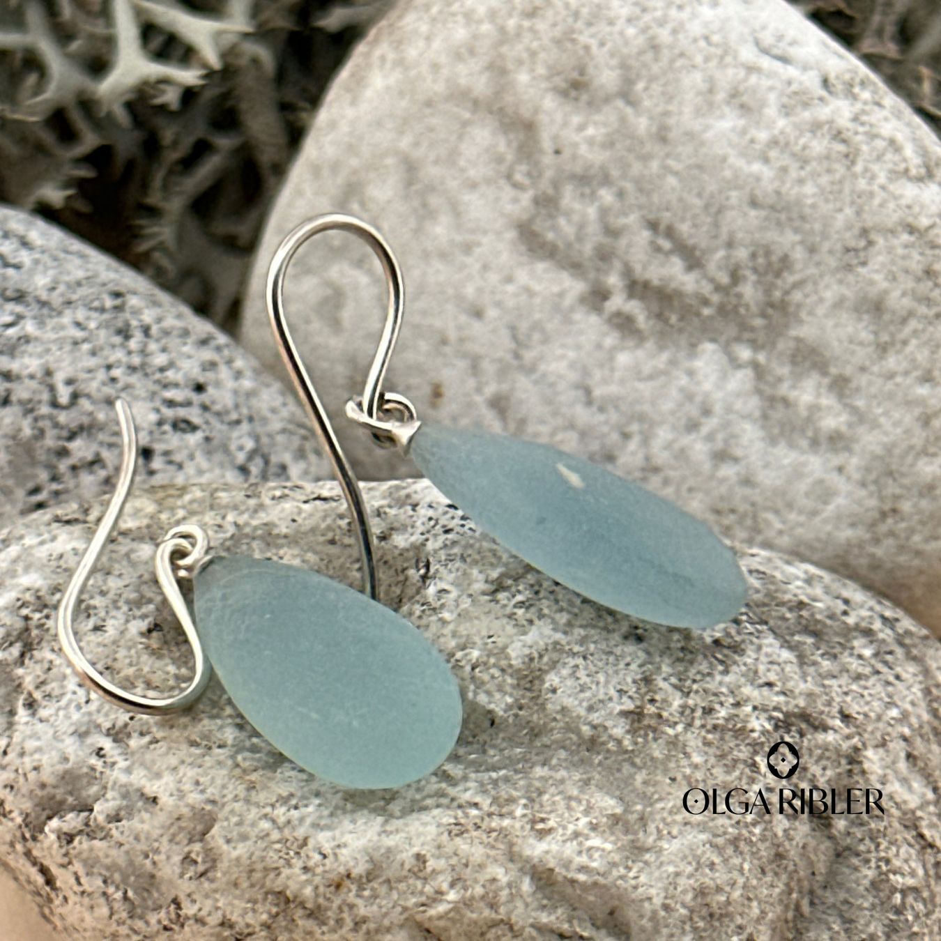 Olga Ribler Ohrringe & -stecker: Ohrhänger - Aquamarine - Silber 925 – Neu (gemäss Beschreibung) aus Luzern von Schmuckoutlet 3