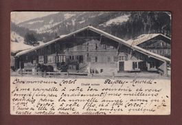 CHALET SUISSE - 1902 obl. Leysin