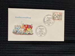 BRD 1974 illustrierter FDC Thomas von Aquin SStpl Bonn