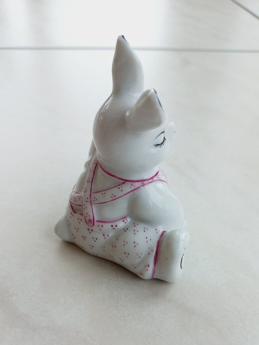 Statuette: Porzellan Hase Handbemalt – Nuovo e nell'imballaggio originale da Winistorf venduto da acreativ3 2