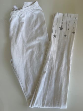 Weisse Leggings von Bellybutton, Grösse 128, Top Zustand!