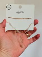 Bracelet Lovisa perles et chaînettes neuf