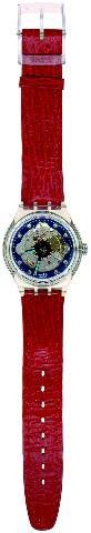 Swatch Orologi: SWATCH Automatic SAK 101 Red Ahead von 1992 – Nuovo e nell'imballaggio originale da Heerbrugg venduto da bue_64 1