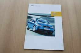 OPEL ZAFIRA OPC CH-Prospekt 2/2003