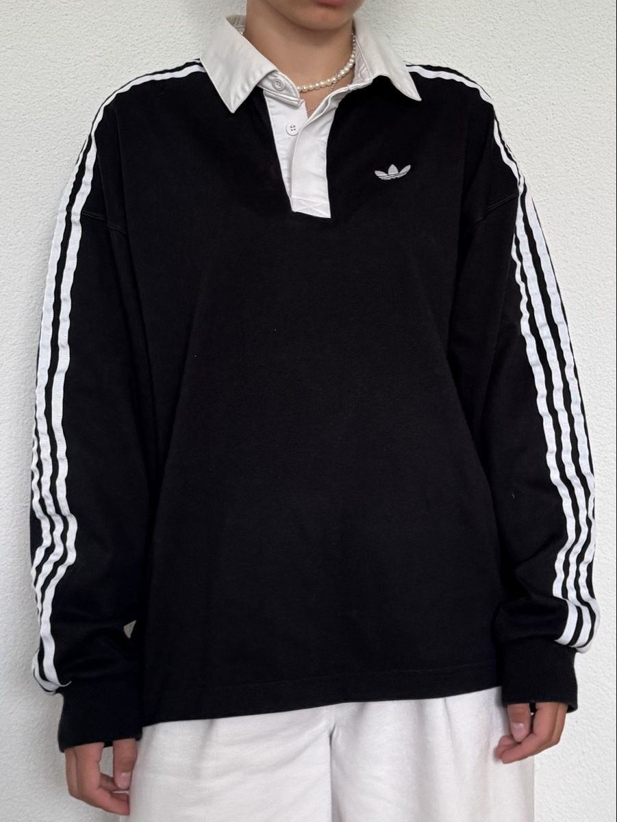 Adidas Polos: ADIDAS LANGARM-POLOSHIRT – D'occasion à Rain par vsekruto