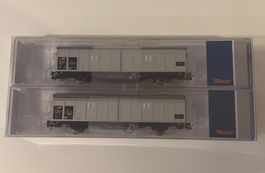 ROCO 6600110 2 Schiebewandwagen SBB CFF FFS Cargo DC