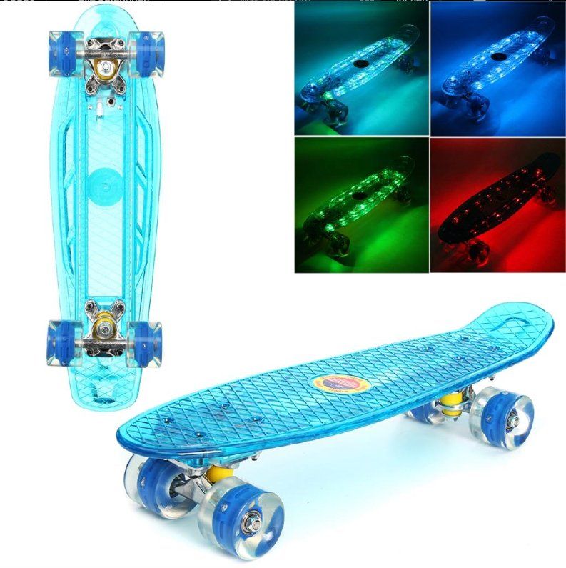 Skateboards: LED Blinkendes Skateboard - NP 72,- – Usato da Zürich venduto da TTLM 6