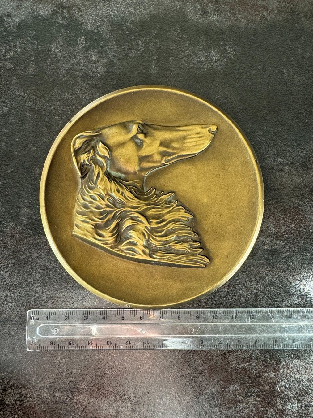 Médailles: Médaille chien profil barzoi – D'occasion à Mollens VS par sarah129