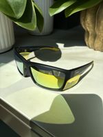 Lunettes de soleil Cerjo Polarized Cat 4 noir et jaune
