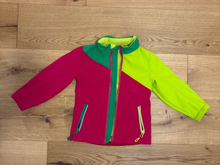 Softshelljacke Crane farbig, Grösse 98/104