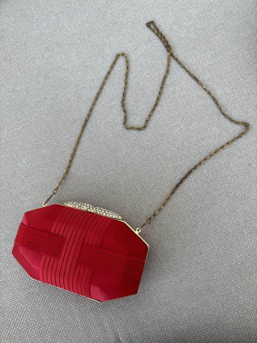 Borse da donna: Pochette strass soirée rouge – Usato da Granges VS venduto da rvn 2