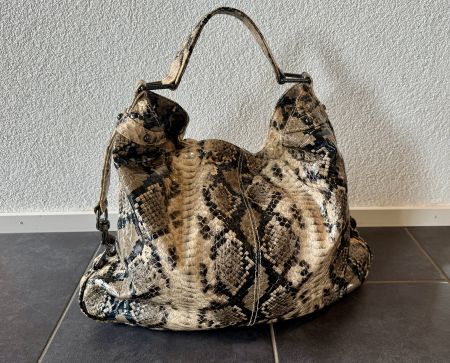 🤍 REBECCA MINKOFF Handtasche Schlangenoptik