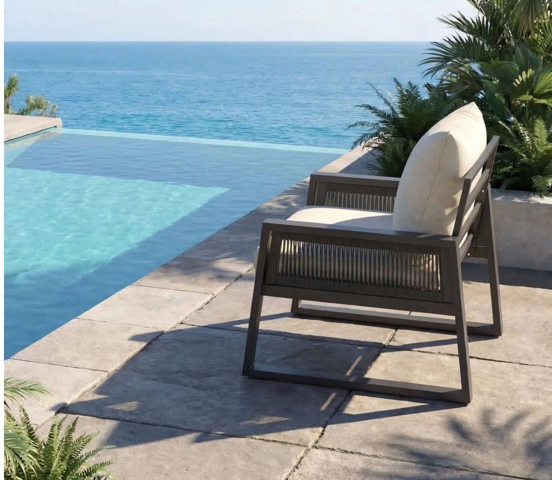Poltrone: Garten-Lounge Set Captive 2 Sessel Hocker – Nuovo (secondo la descrizione) da Steinhausen venduto da Retourenprofis 3
