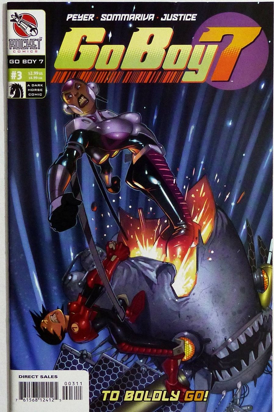 Comics: GO BOY 7 HUMAN ACTION MACHINE 1-5 SERIE JONNY ZERO 2003 – Gebraucht aus Lugano von YouWantUS 4