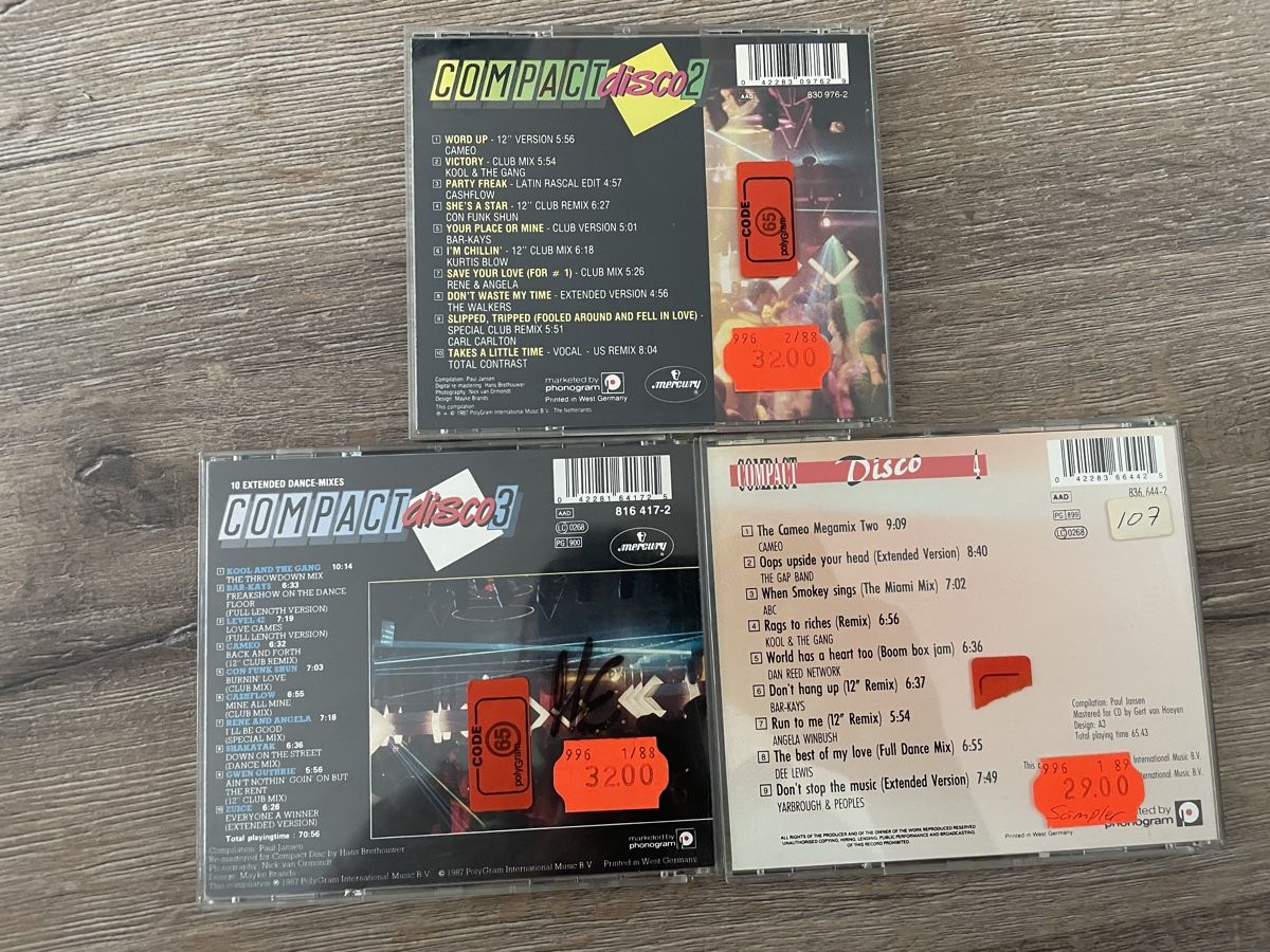 CDs: 3x Compact Disco Vol. 2/3/4 – Gebraucht aus Reinach AG von trigger7811 1