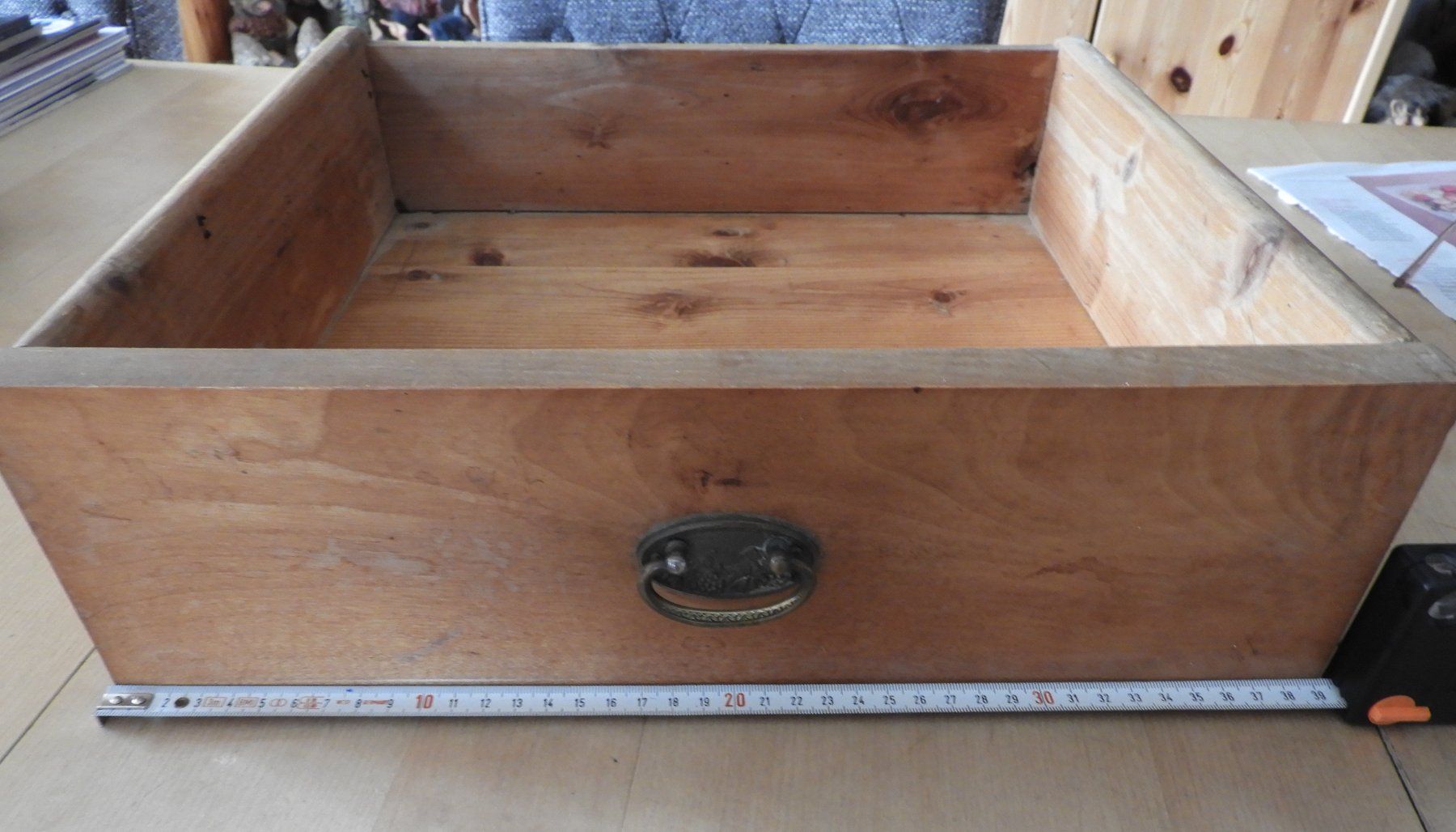 Cassettiere: SHABBY CHIC KIRSCHE HOLZ SCHUBLADE KLEINERE – Usato da Ettingen venduto da troll-mutter
