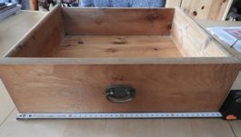 SHABBY CHIC KIRSCHE HOLZ SCHUBLADE KLEINERE