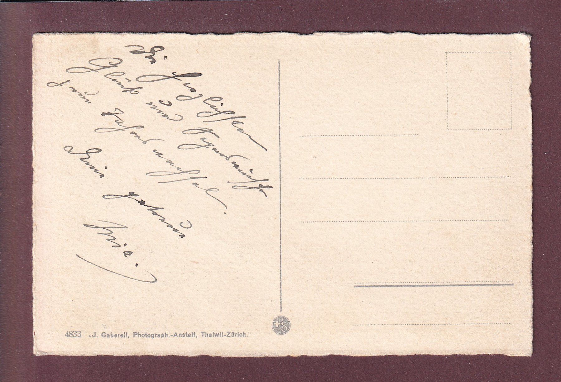 Cartoline postali: BERGFRIEDEN / PAIX ALPESTRE – Usato da Pully venduto da nicecards 1