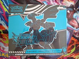Pokémon Foudre Noire - Coffret Dresseur D'Elite SEALED FR