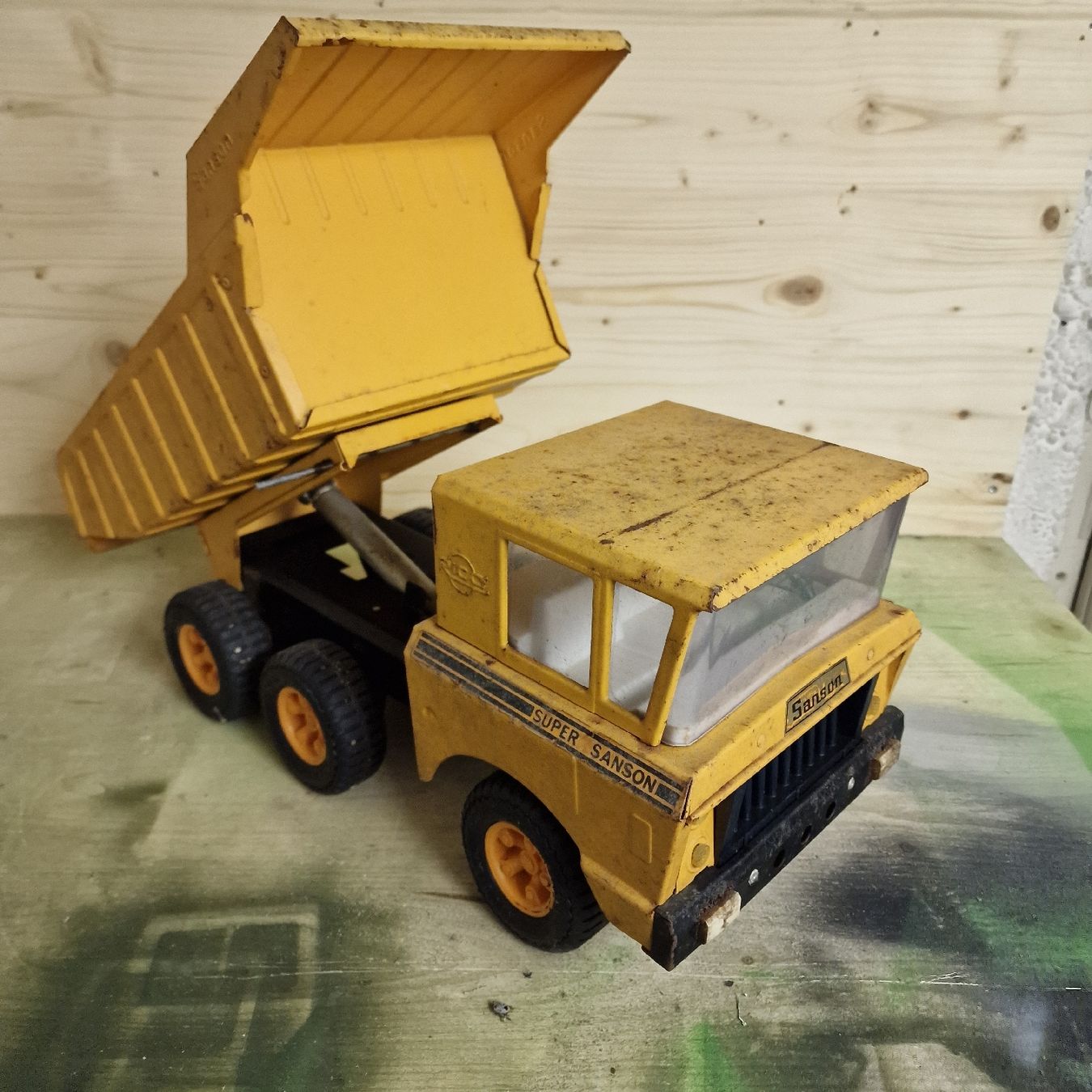 Giocattoli: Super Sansone Kipplaster Spielzeug LKW – Usato da Bonau venduto da Wildwolf 2