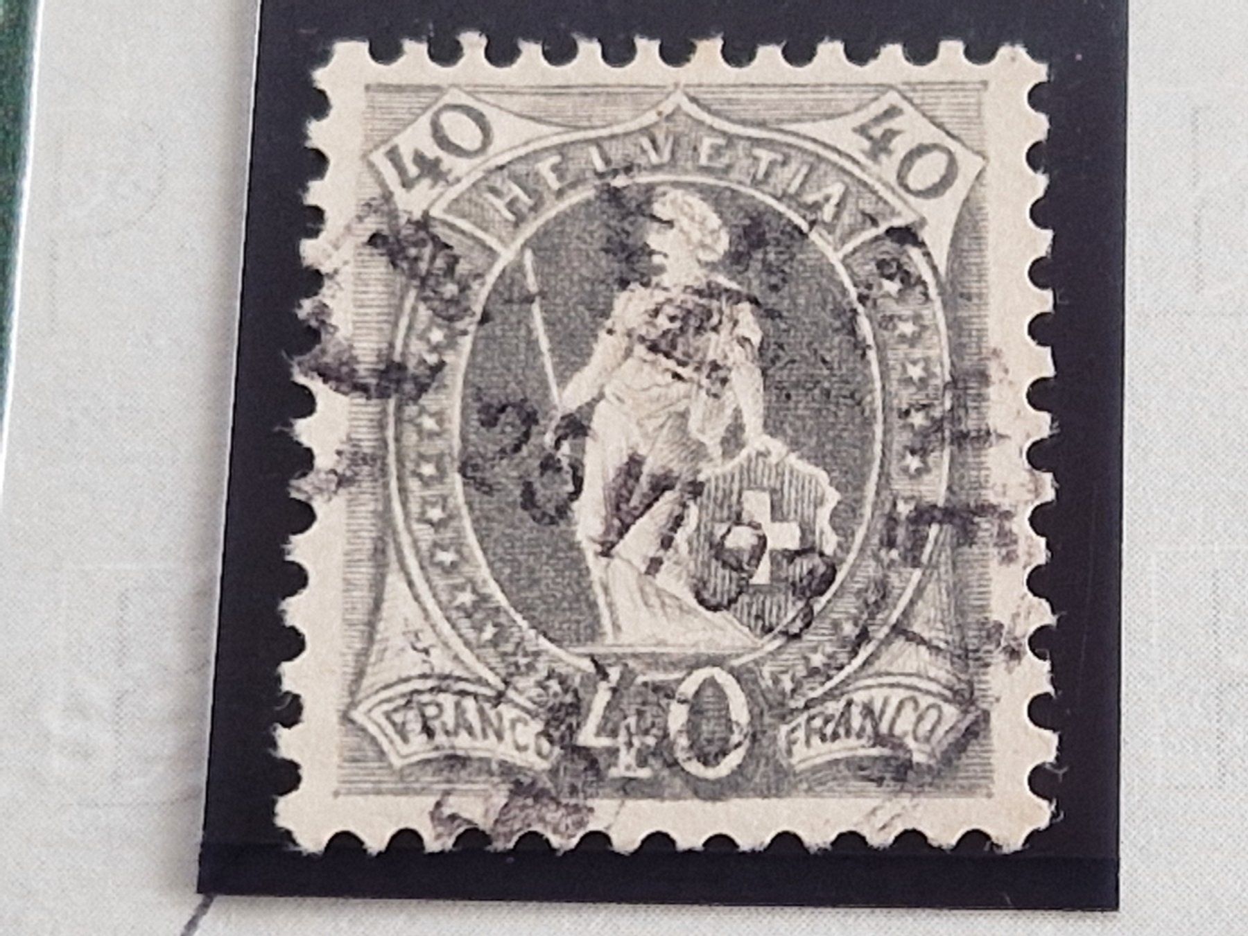 Tutti i francobolli: Stehende 69C, Befund, Einwandfrei, ab 1.- – Usato da Burgdorf venduto da Glossy01 1
