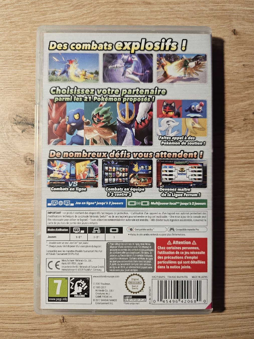 Pokémon Giochi: Pokemon Tournament DX Switch – Usato da Poliez-le-Grand venduto da enz_8vrj 1