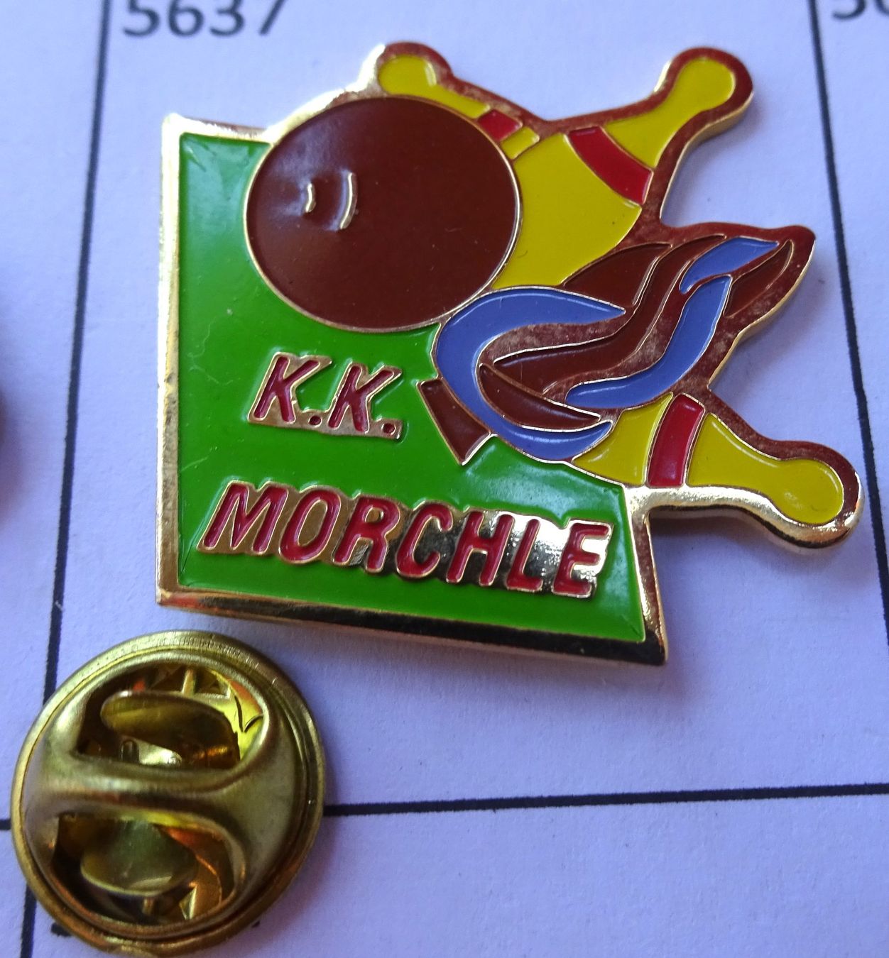 Placchette & Badge: Pin K.K.  Morchle  Kegelklub – Usato da Utzenstorf venduto da BUtter81