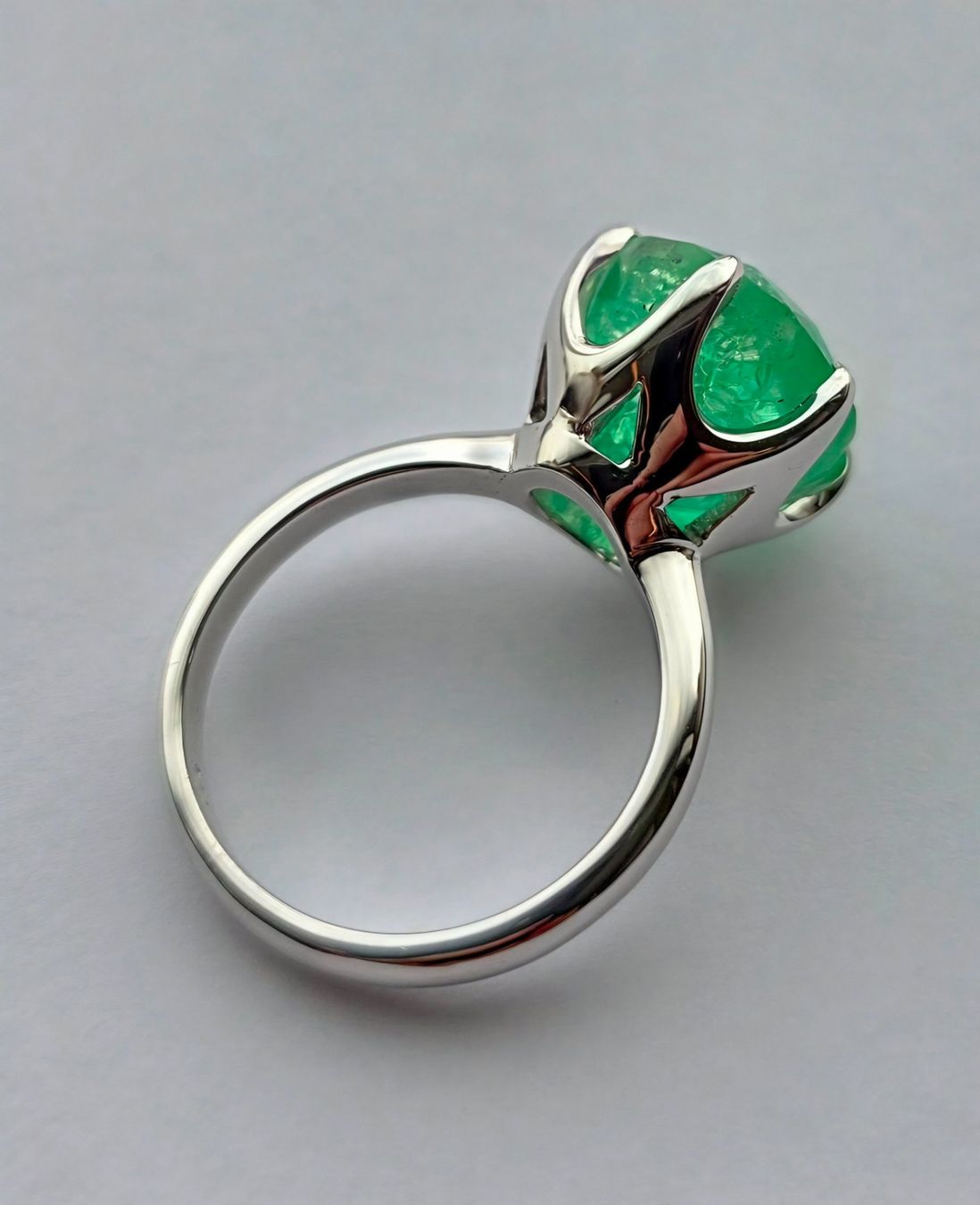 Ringe: Smaragd Solitaire Fingerring – Neu (gemäss Beschreibung) aus Zürich von Benedikt21 5