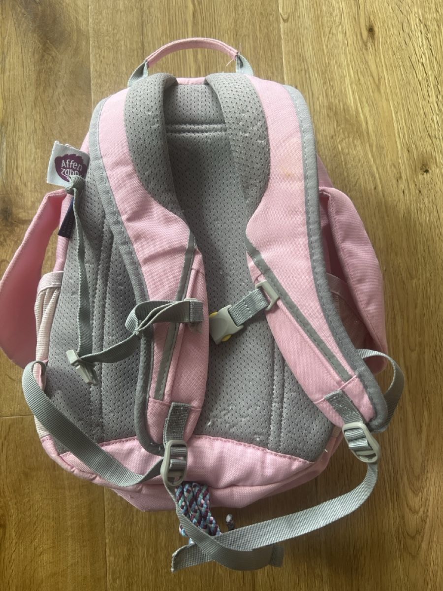 Affenzahn Borse & Zaini: Kinderrucksack Affenzahn Einhorn Rosa Gebrauchter Zustand – Usato da Luzern venduto da Portfino 2