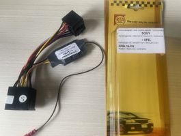 Adaptateur autoradio Sony>Opel 16-PIN - Parfait état!