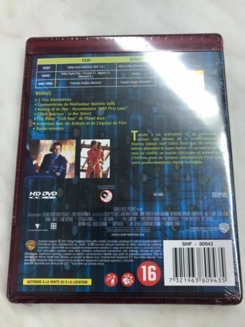 Tutti i DVDs: HD DVD Passwort: Sword Fish – Usato da Oberweningen venduto da Bumblebee2 1