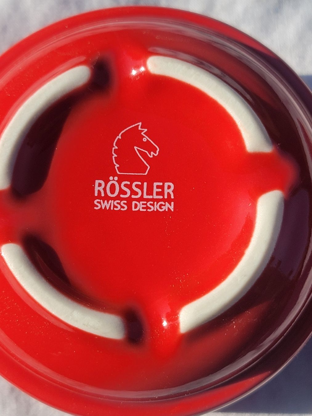 Rössler Tassen: Tasse mit Teller, Rössler – Gebraucht aus Sils im Domleschg von platin01 2