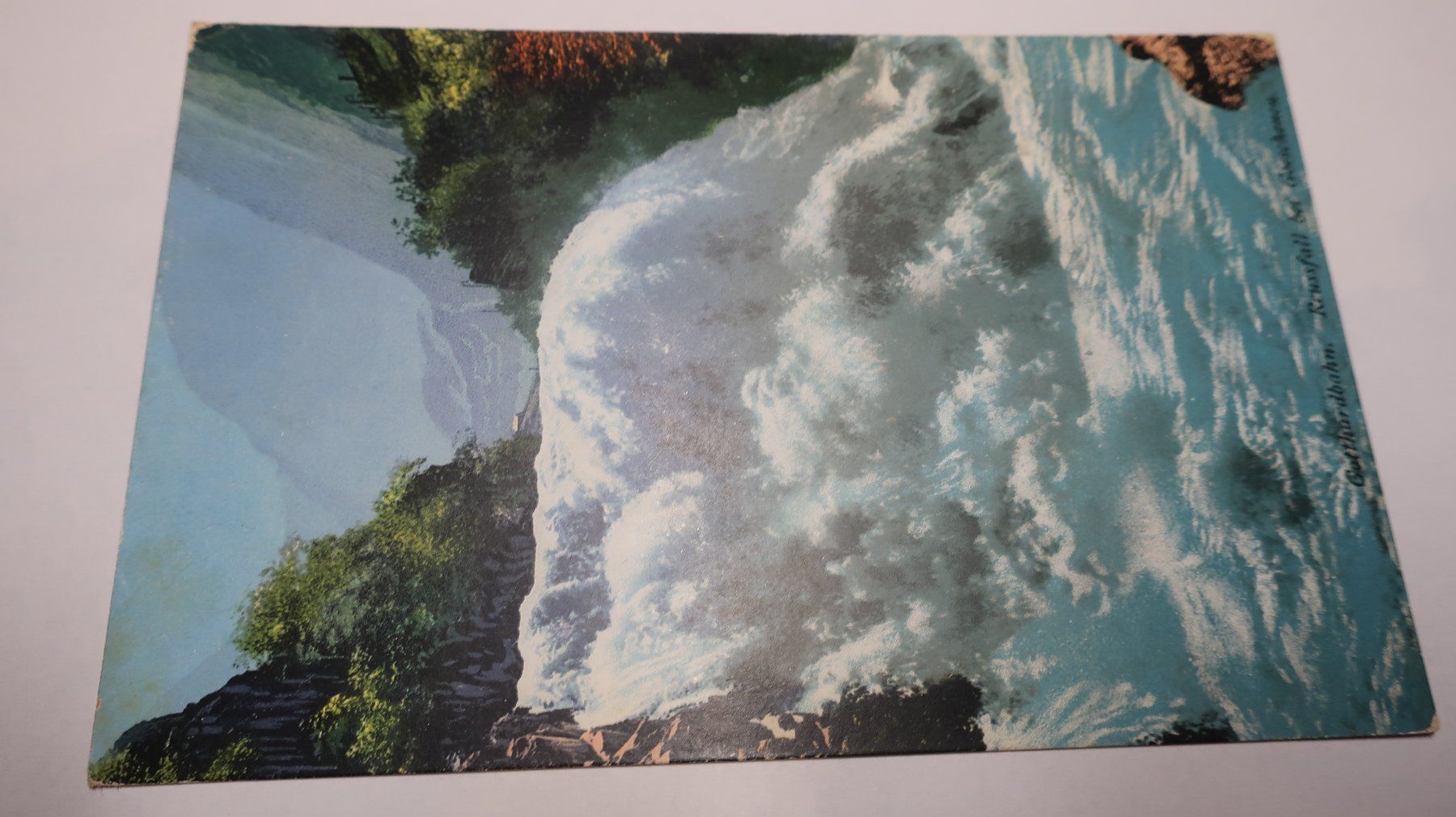 Cartoline postali: Gotthardbahn Reussfall bei Goeschenen – Usato da Cormoret venduto da Pascalll2001 1
