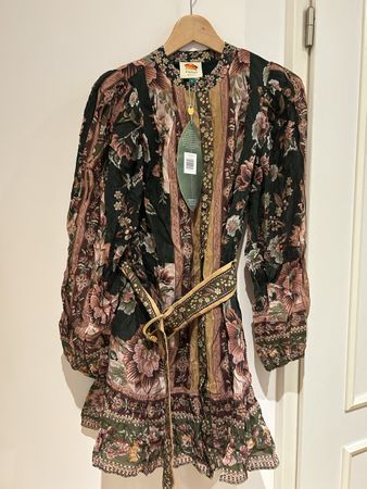 Robe FARM Rio imprimé floral taille S neuve