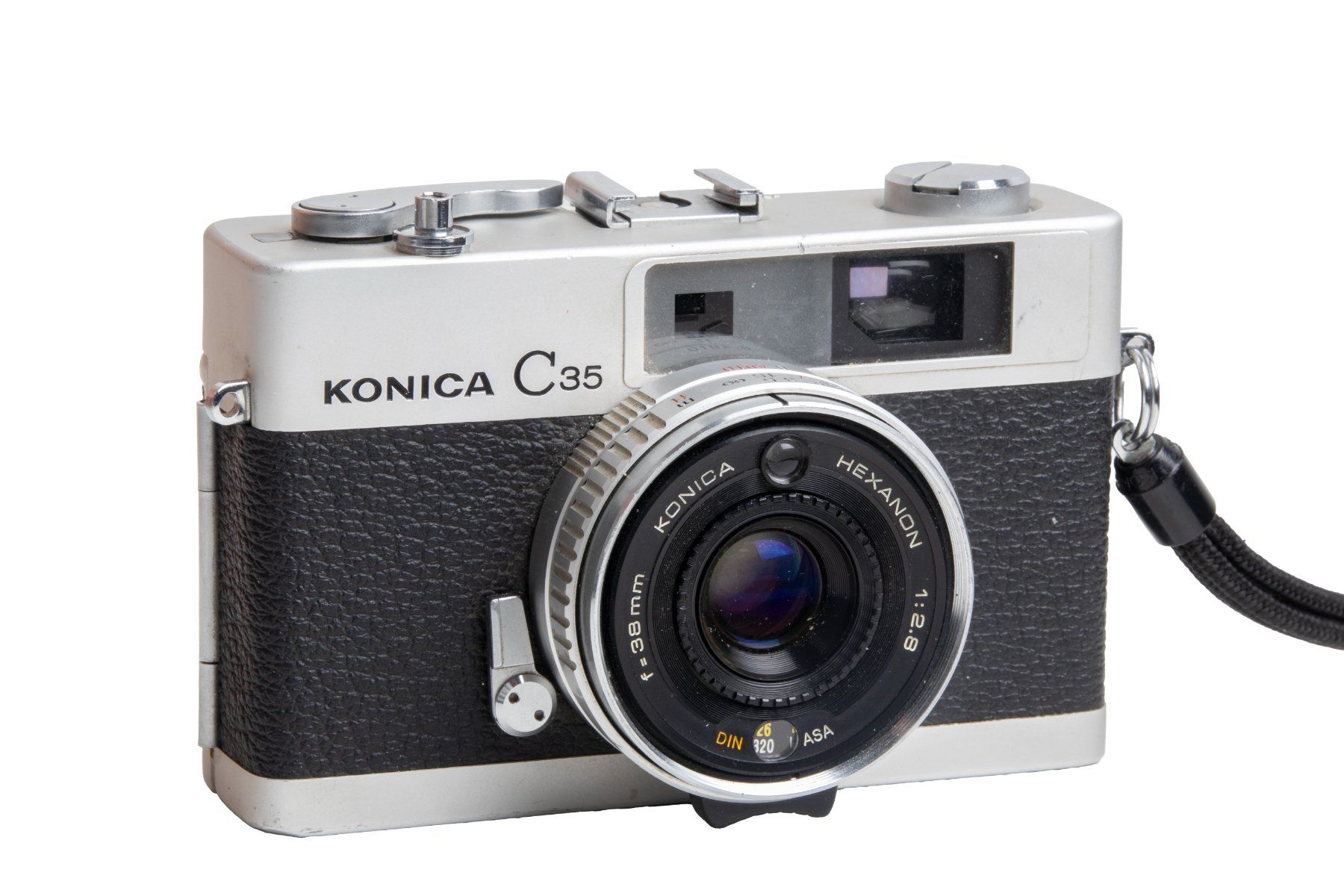 Kamera: KONICA C35 Kamera – Defekt aus Emmen von chromaton