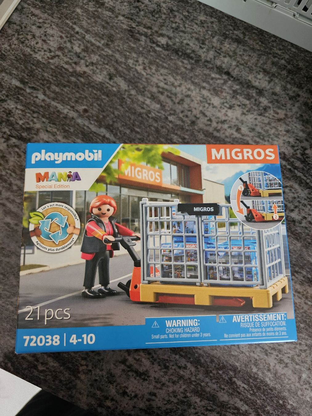 Migros Giocattoli: Migros Playmobil – Nuovo e nell'imballaggio originale da Schwyz venduto da Francesca54
