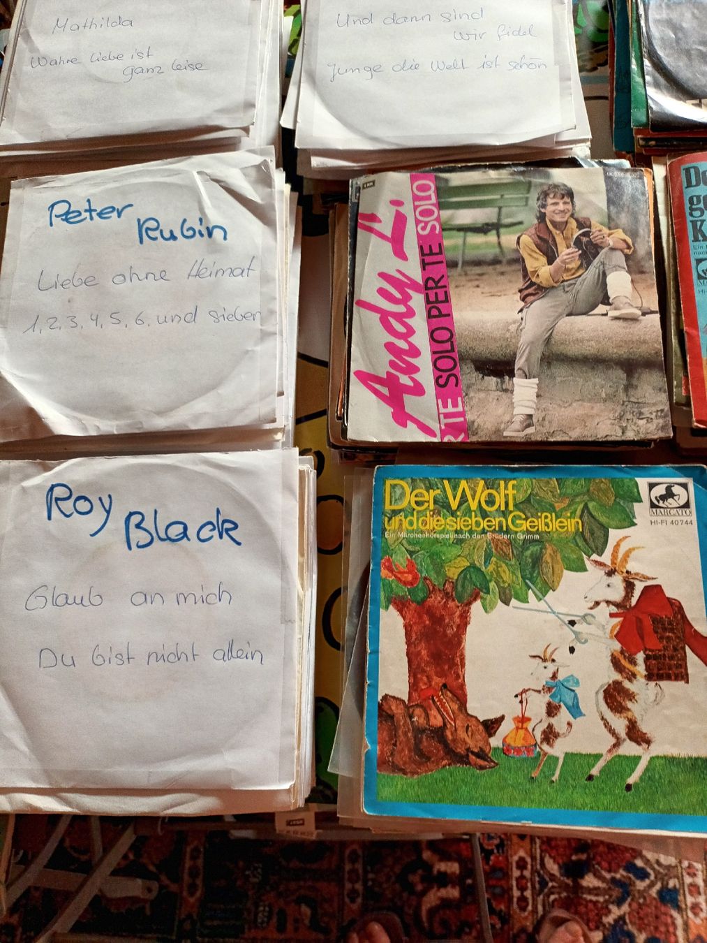 Schallplatten: 360 Single Schlager 60/80er Jahre – Gebraucht aus sursee von pasuro 8